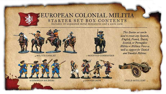 Blood & Plunder: European Colonial Militia Nationality Set - 
