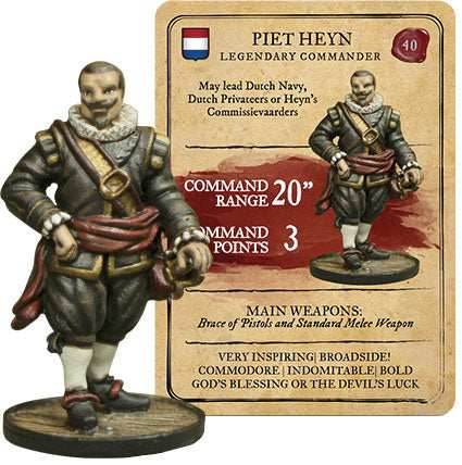 Blood & Plunder: Dutch Piet Heyn Legendary Commander - 
