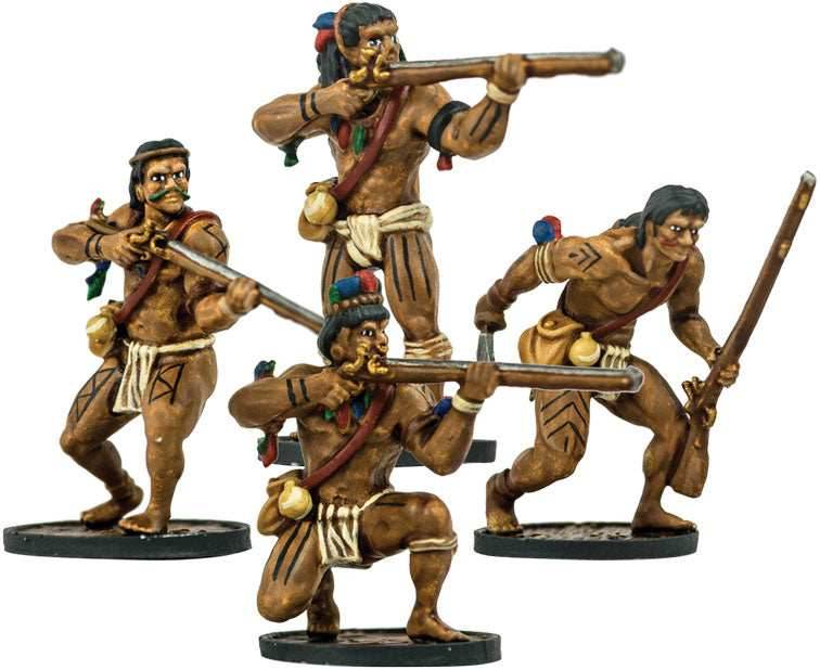 Blood & Plunder: Native American Warrior Musketeers Unit - 