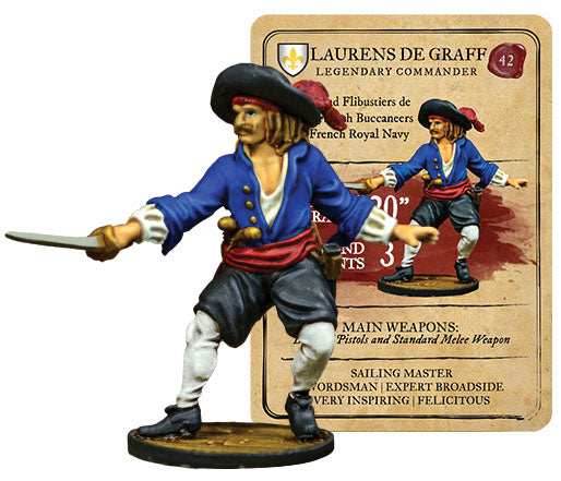 Blood & Plunder: French Laurens De Graff Legendary Commander - 