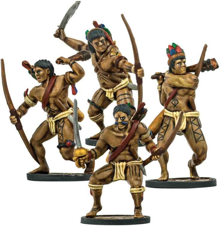 Blood & Plunder: Native American Warrior Archers Unit - 