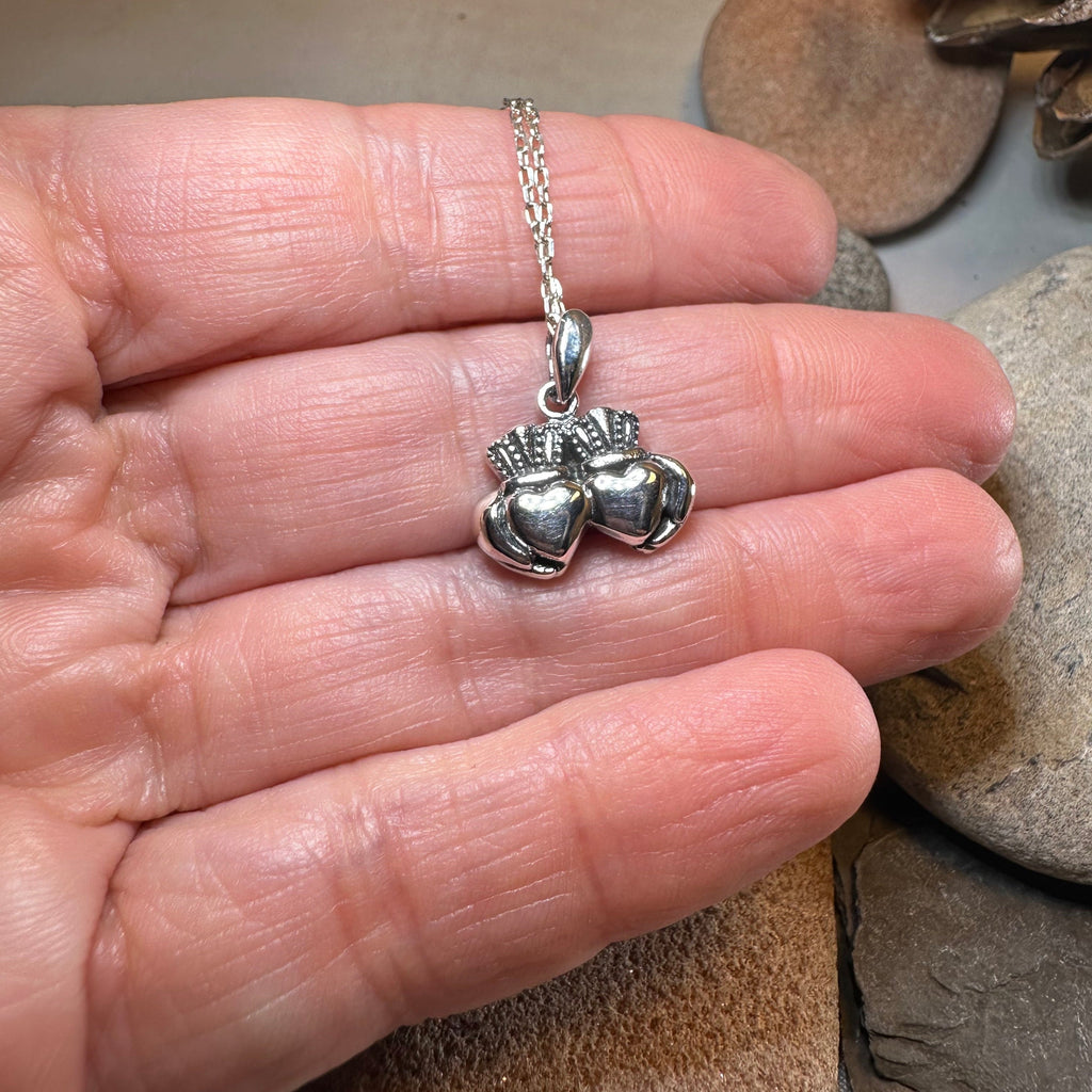 Croi Claddagh Necklace