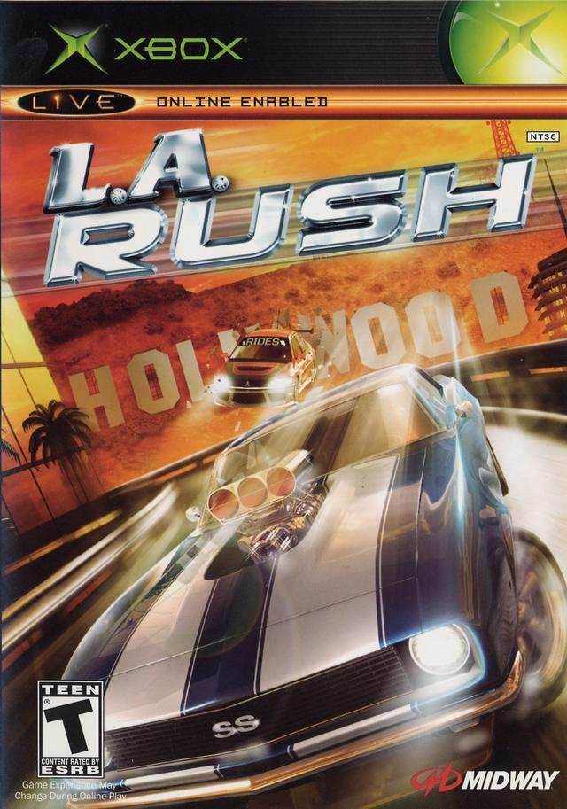 LA Rush (Xbox) - Game Manual Only
