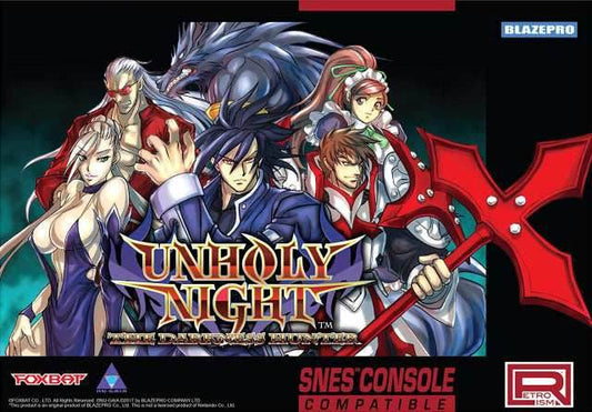 Unholy Night: The Darkness Hunter (Super Nintendo) - Brand New