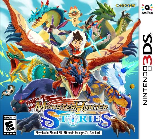Monster Hunter Stories (Nintendo 3DS) - Game Manual Only