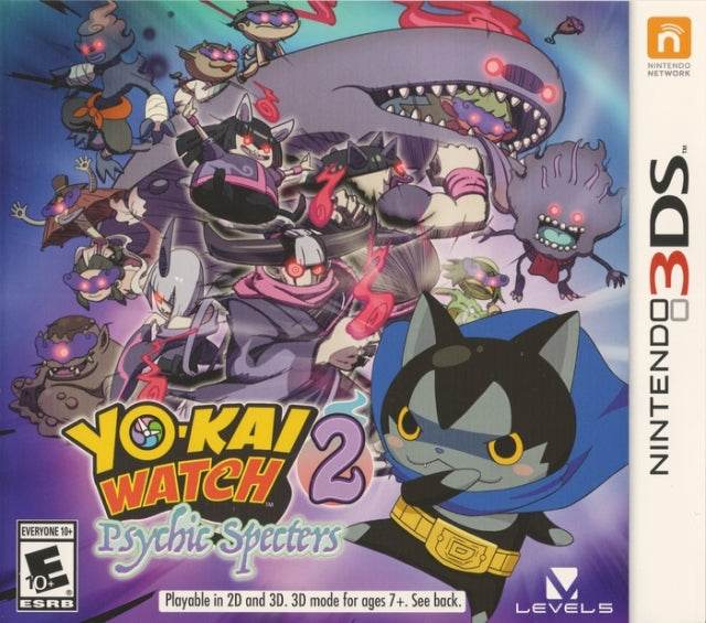 Yo-Kai Watch 2 Psychic Specters (Nintendo 3DS) - Game Manual Only
