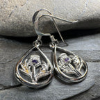 Realistic Thistle Earrings