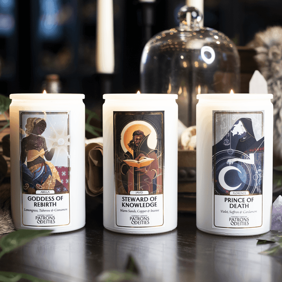 Cantrip Candles - Javid, Steward of Knowledge 16 oz. - 