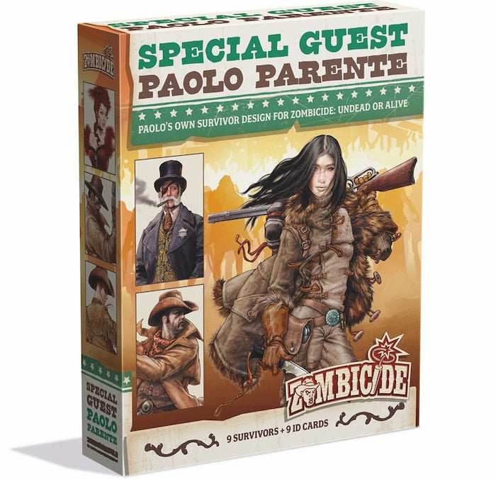 Zombicide: Undead or Alive - Paolo Parente Kickstarter Exclusive Special Guest Pack - 