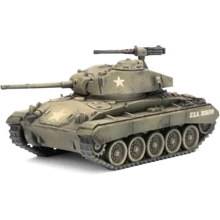 Clash of Steel - American: M24 Chaffee Recon Platoon - 