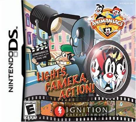 Animaniacs: Lights, Camera, Action! (Nintendo DS) - Game Manual Only