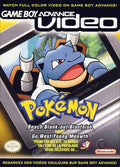 GBA Video Pokemon Beach Blank-out Blastoise and Go West Young Meowth (Gameboy Advance) - Game Manual Only