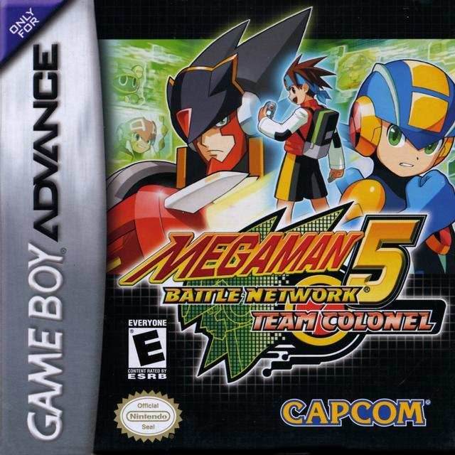 Mega Man Battle Network 5: Team Colonel (Gameboy Advance) - Game Manual Only