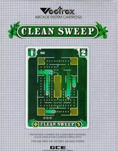 Clean Sweep (Vectrex) - Game Manual Only