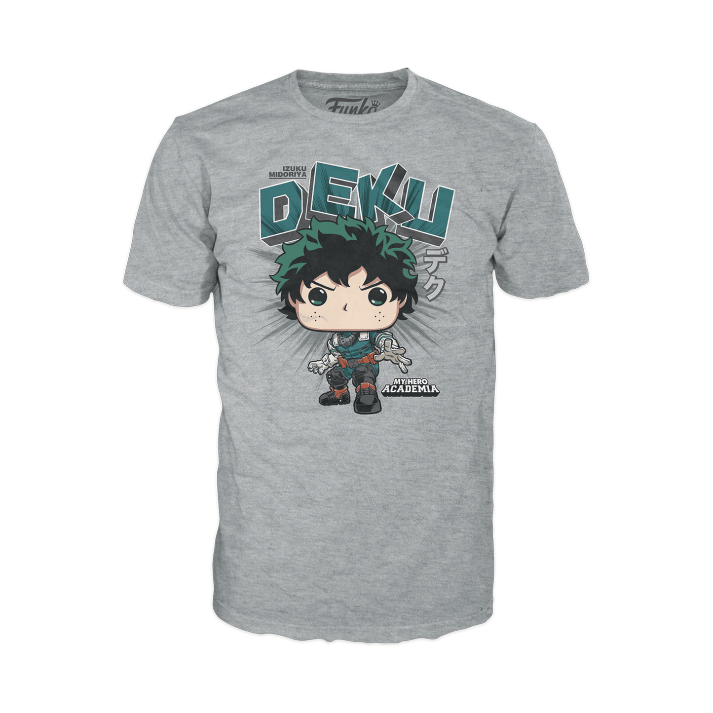 Funko Boxed Tee: My Hero Academia - Deku - Unisex T-Shirt - M