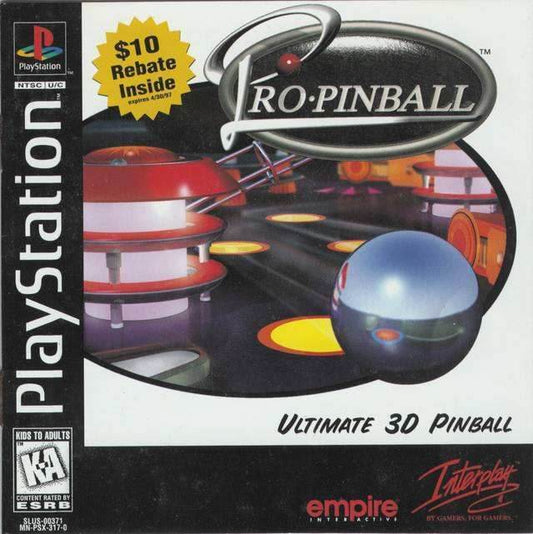 Pro Pinball (Playstation) - Game Manual Only