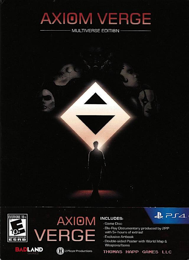 Axiom Verge (Multiverse Edition) (Playstation 4) - Game Manual Only