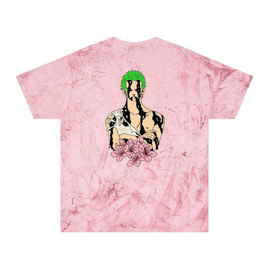 Zoro 'Nothing' Three Sword Style Comfort Colors® Colorblast Anime Tee - Red / S