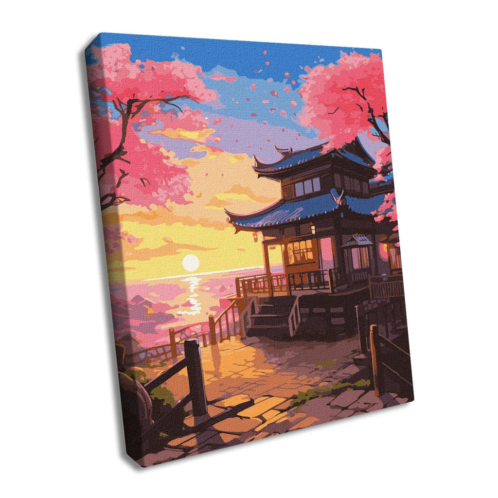 Dreamy Sunset Painting by Numbers Kit by Ideyka KHO6340