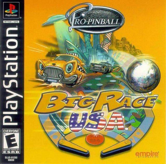 Pro Pinball Big Race USA (Playstation) - Game Manual Only