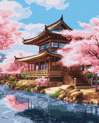 Eastern Charm Painting by Numbers Kit by Ideyka KHO6344