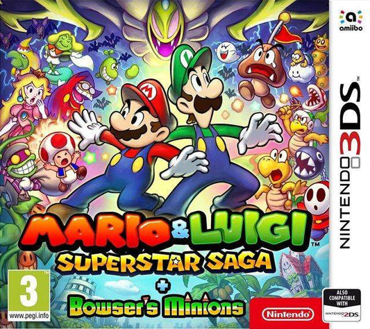 Mario & Luigi: Superstar Saga + Bowser's Minions [European Import] (Nintendo 3DS) - Game Only