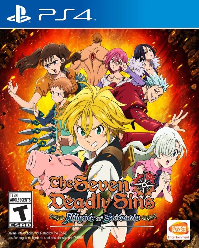 The Seven Deadly Sins: Knights of Britannia (Playstation 4) - Game Manual Only