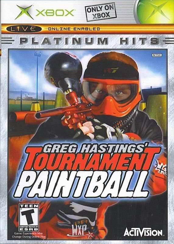 Greg Hastings Tournament Paintball (Platinum Hits) (Xbox) - Game Manual Only