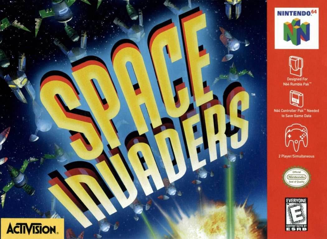 Space Invaders (Nintendo 64) - Game Manual Only