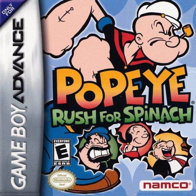 Popeye Rush for Spinach (Gameboy Advance) - Uglies