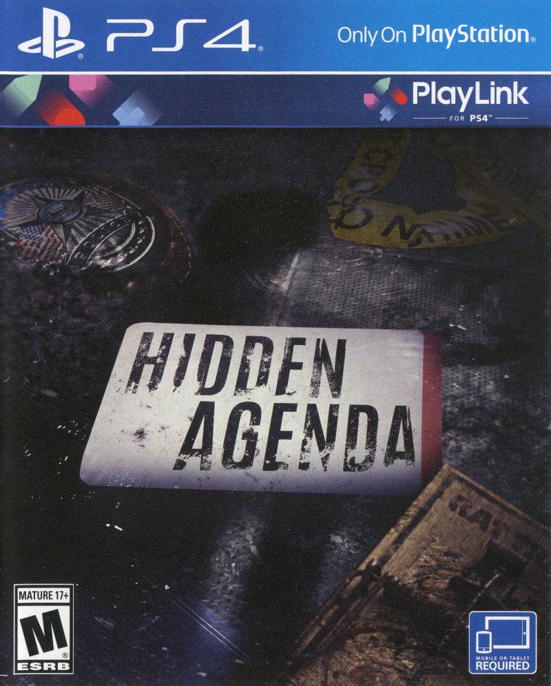 Hidden Agenda (Playstation 4) - Game Only