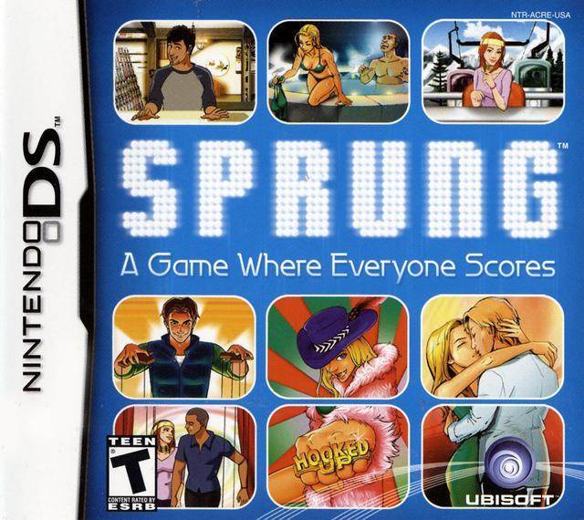 Sprung (Nintendo DS) - Game Manual Only