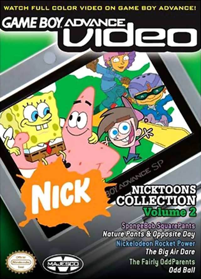 Game Boy Advance Video: Nicktoons Collection - Volume 2 (Gameboy Advance) - Game Manual Only