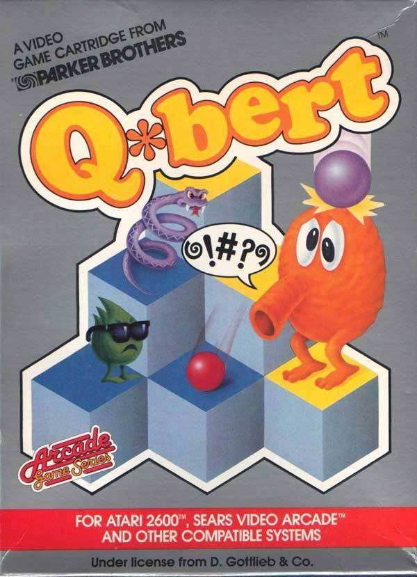 Q*bert (Atari 2600) - Game Manual Only