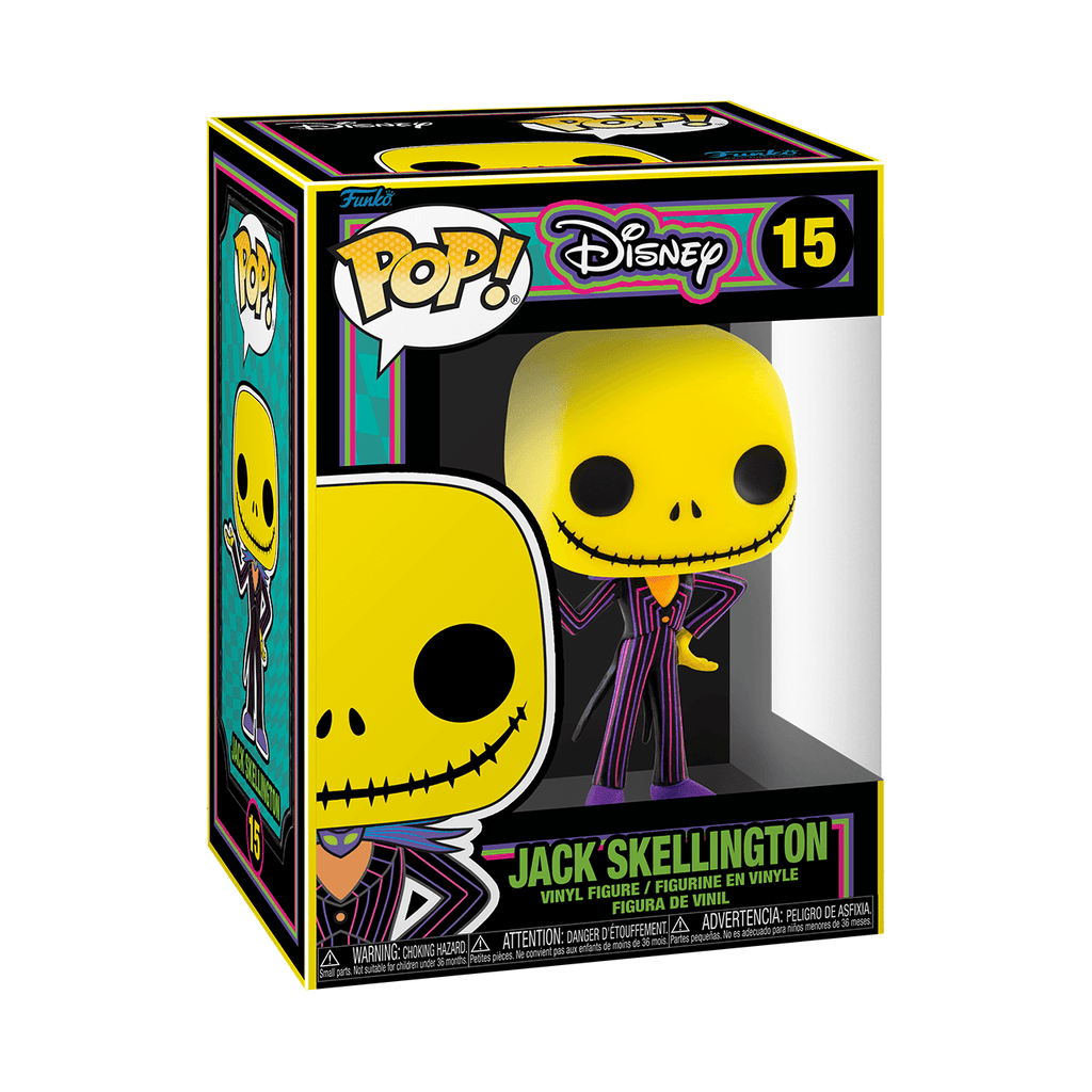 Funko Pop! Disney: The Nightmare Before Christmas - Jack Skellington (Blacklight) - 