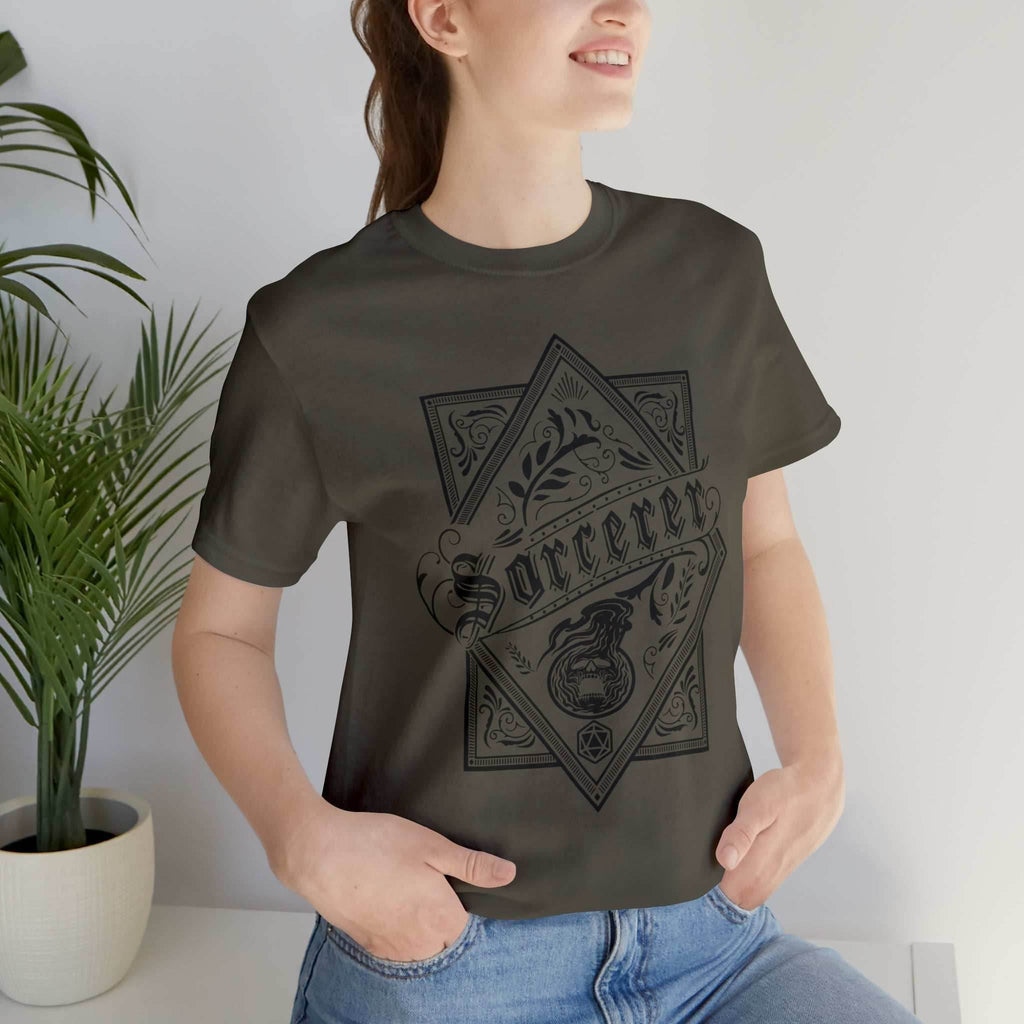 Sorcerer Class Shirt - Army / S