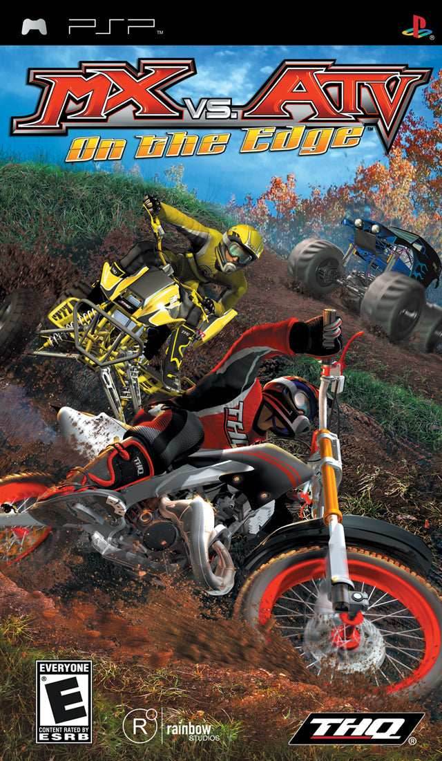 MX vs. ATV Unleashed On the Edge (PSP) - Game Manual Only