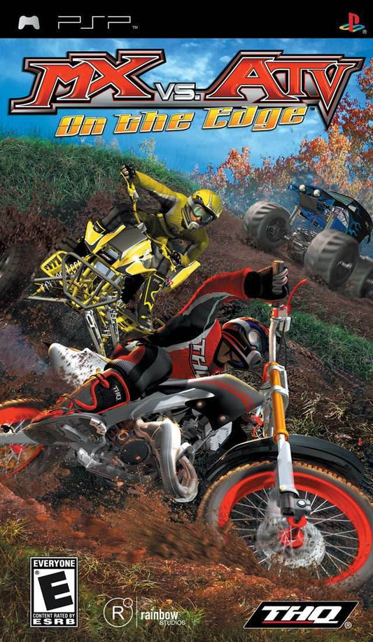 MX vs. ATV Unleashed On the Edge (PSP) - Game Manual Only