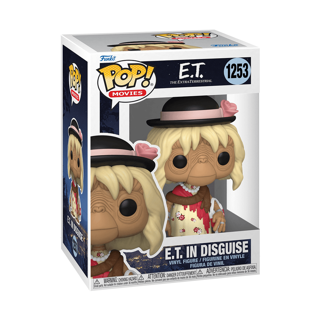 Funko Pop! Movies: E.T. The Extra-Terrestrial - E.T. in Disguise - 