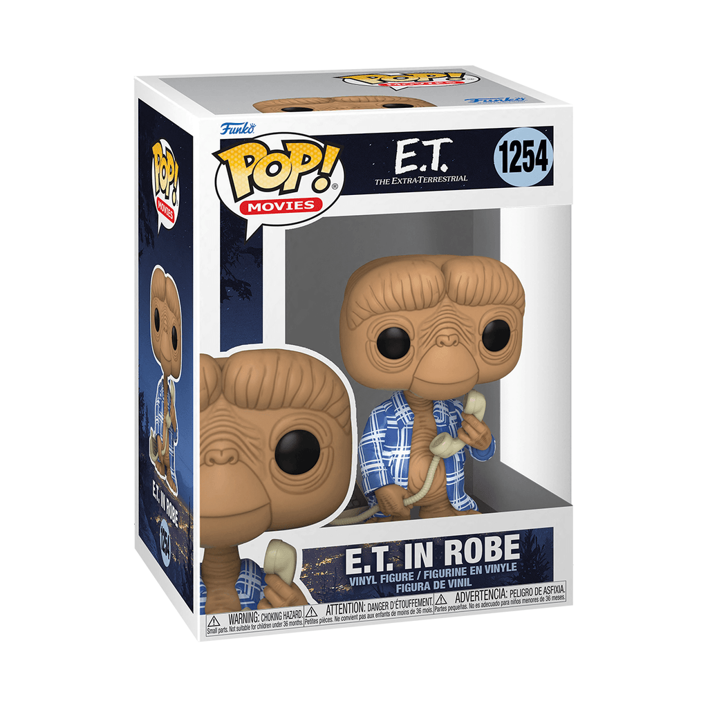 Funko Pop! Movies: E.T. The Extra-Terrestrial - E.T. in Flannel - 