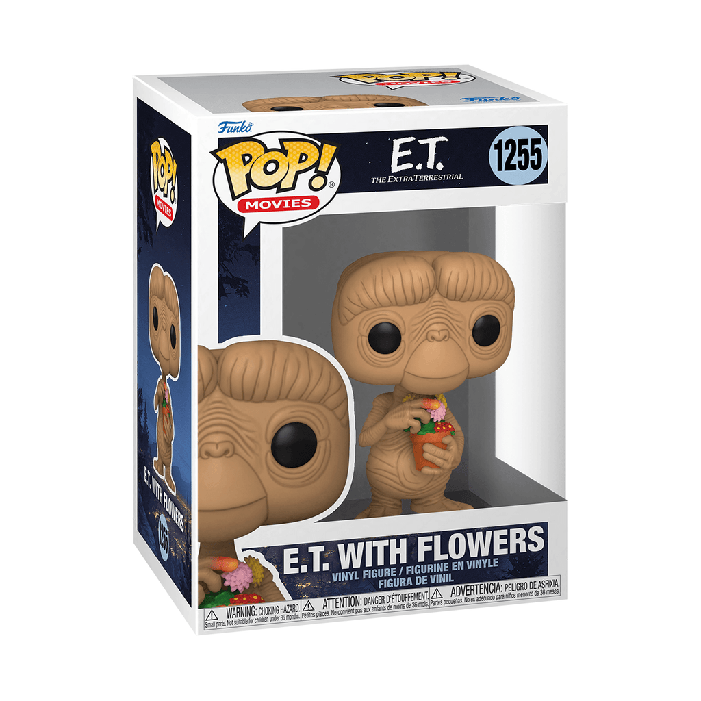 Funko Pop! Movies: E.T. The Extra-Terrestrial - E.T. with Flowers - 