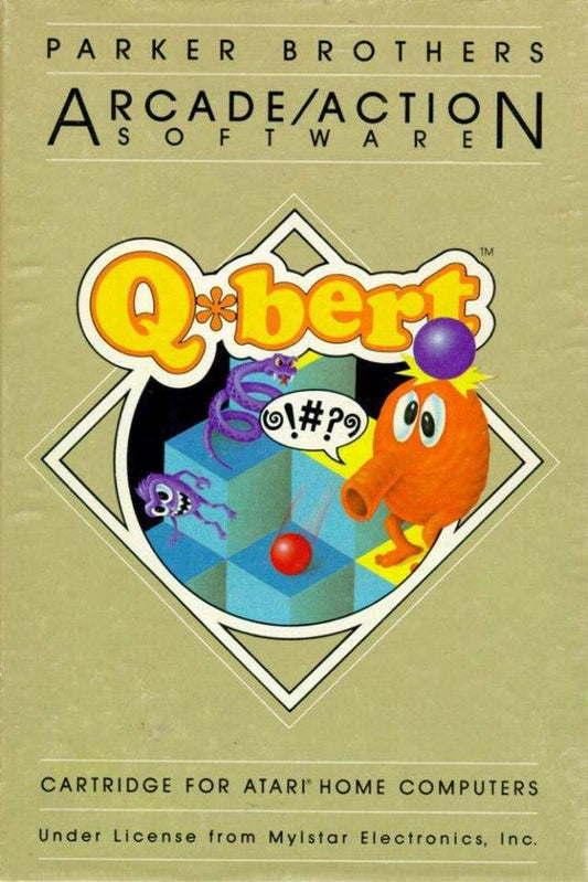 Q*bert (Atari 800) - Game Manual Only