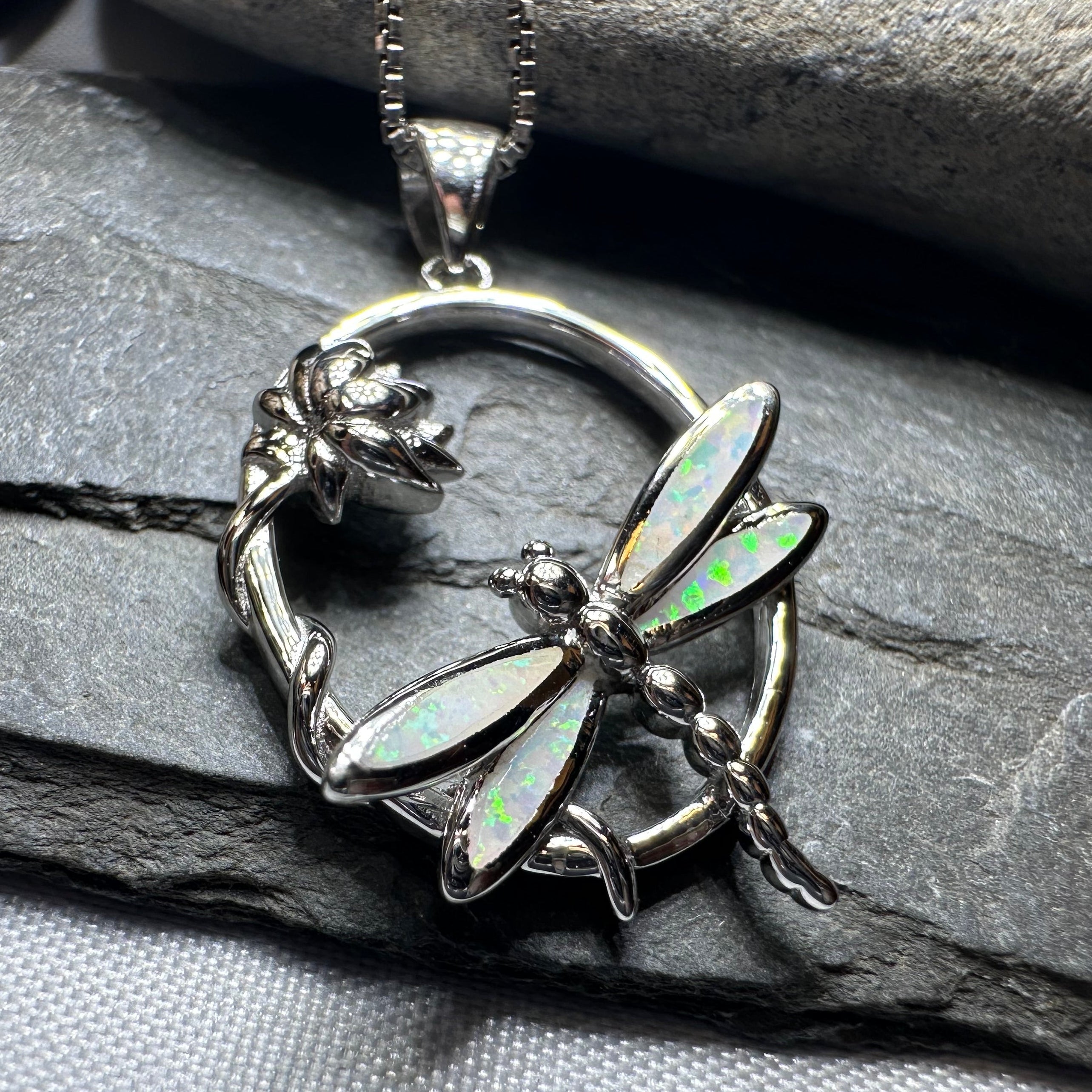 Mystical Dragonfly Necklace