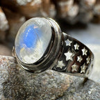 Sebille Silver Stars Ring - 5
