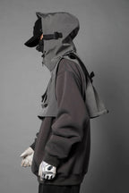 HiH34 Grey Tech Guard Hoodie - Grey / M