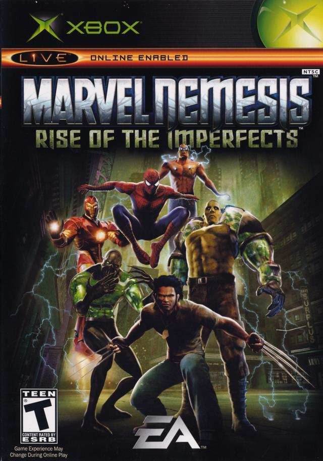 Marvel Nemesis Rise of the Imperfects (Xbox) - Game Manual Only