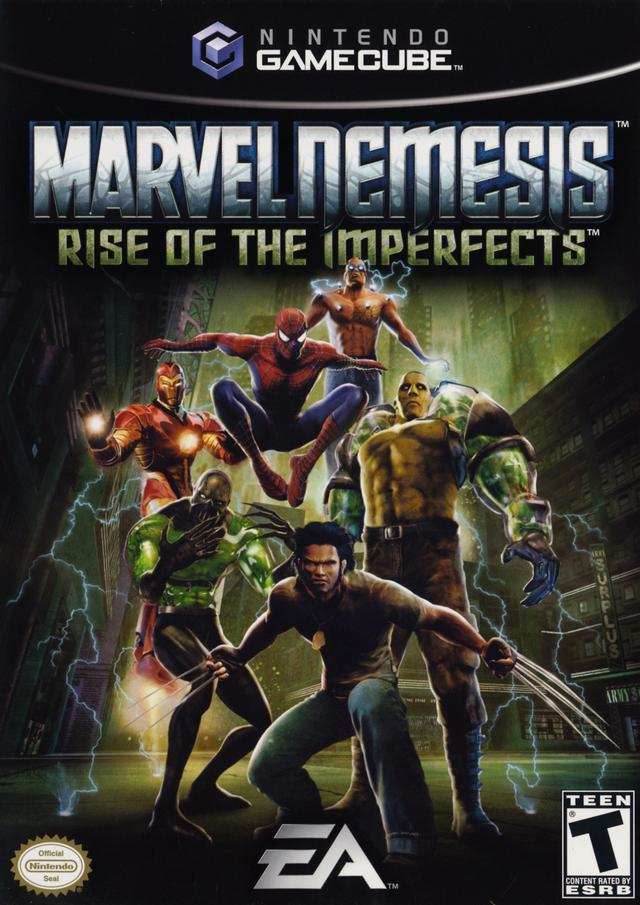 Marvel Nemesis Rise of the Imperfects (Gamecube) - Game Manual Only