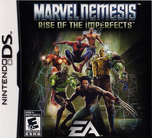 Marvel Nemesis Rise of the Imperfects (Nintendo DS) - Game Manual Only