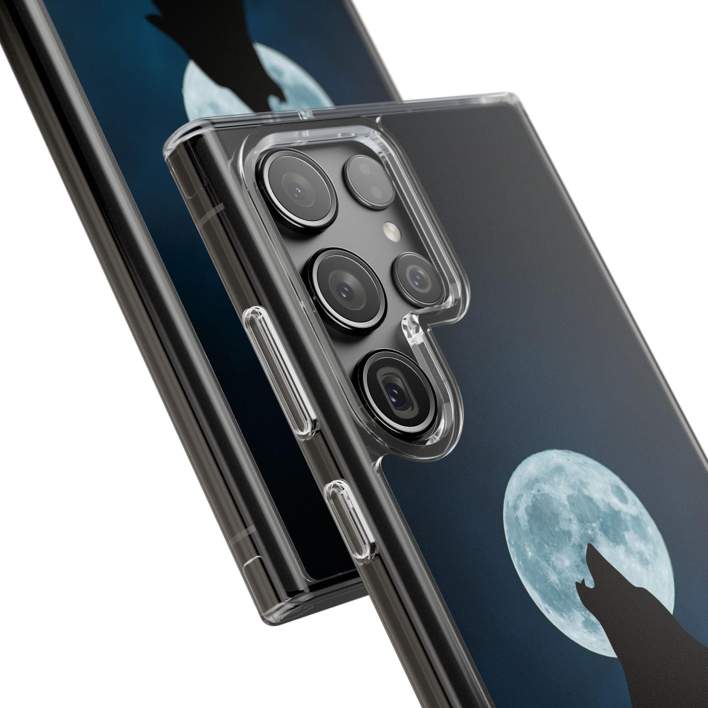 Full Moon and Wolf Clear Cases
