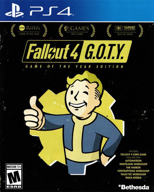Fallout 4: Game Of The Year Edition (Playstation 4) - Game Only
